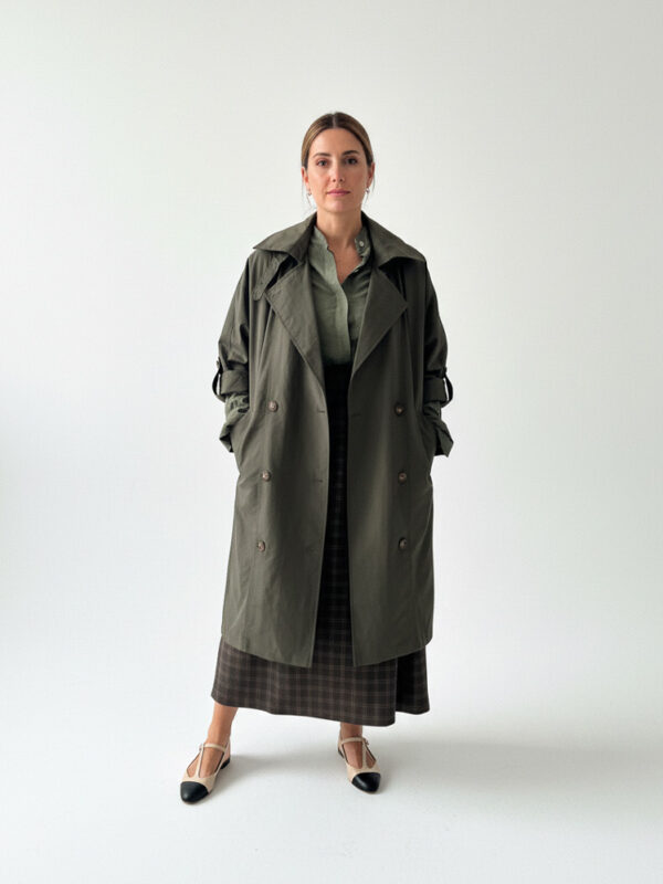 Gabardina Vera verde