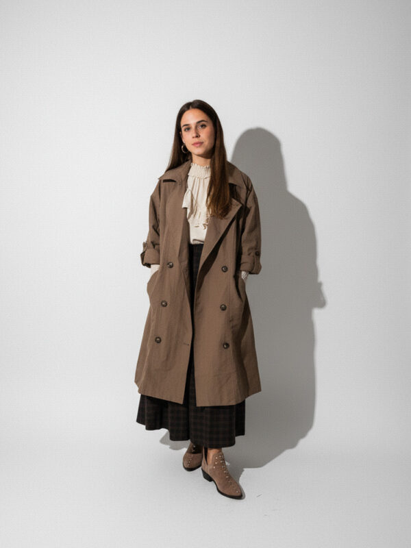 Gabardina Vera beige