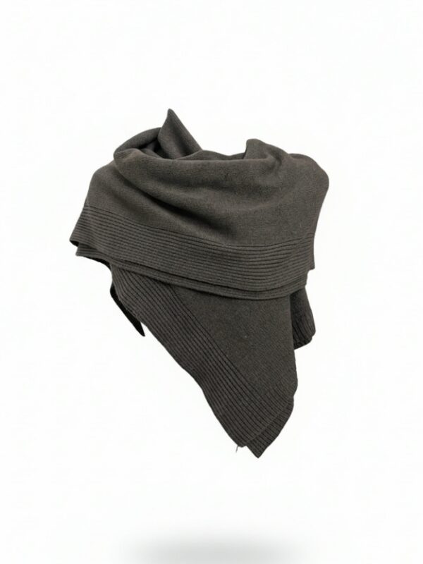 Foulard punto Camila gris oscuro