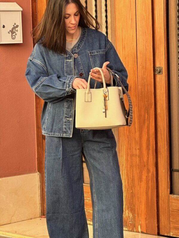 Chaqueta vaquera Eva azul